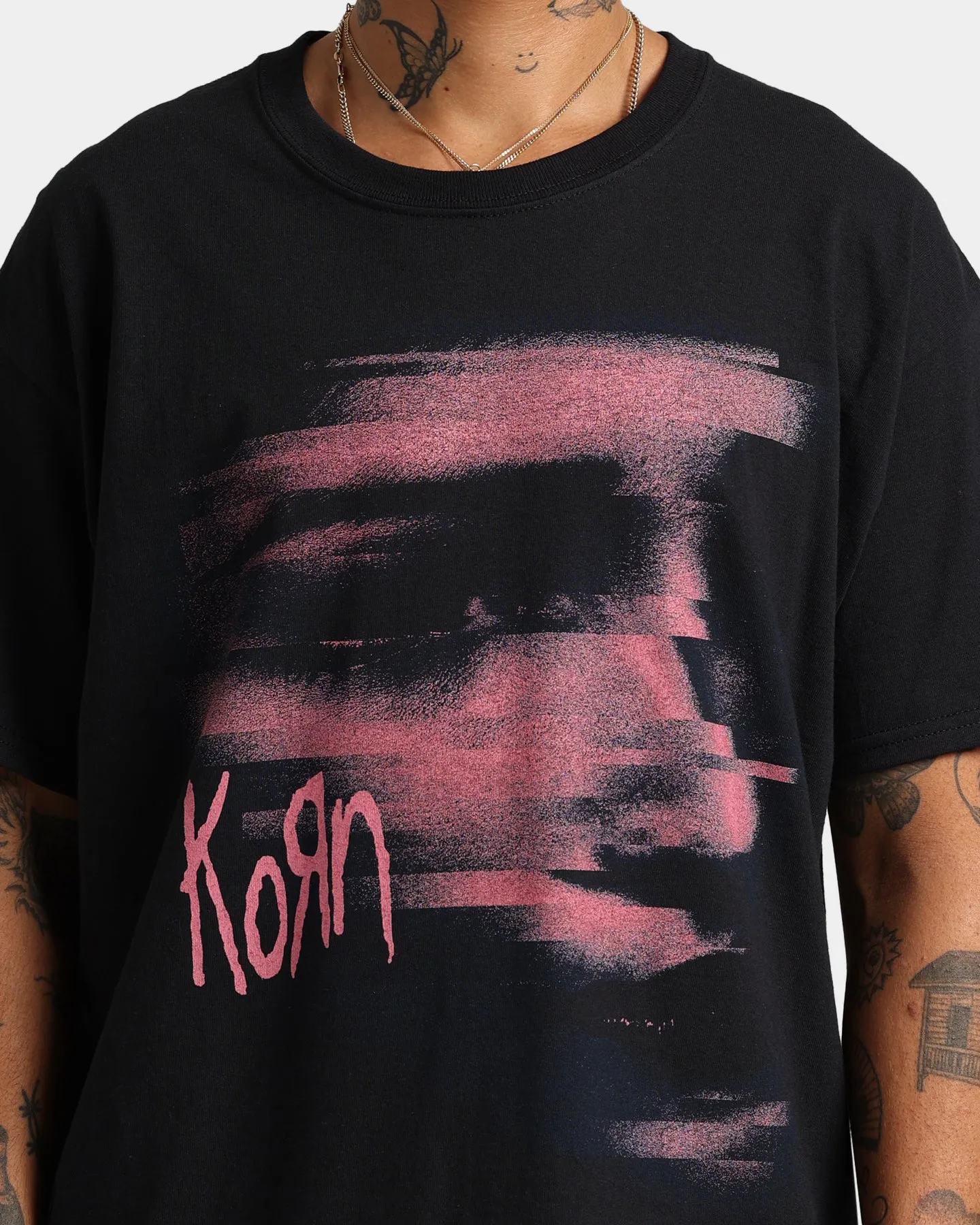 Korn Chopped Face T-Shirt Black sold by Culture Kings product image thumbnail 4