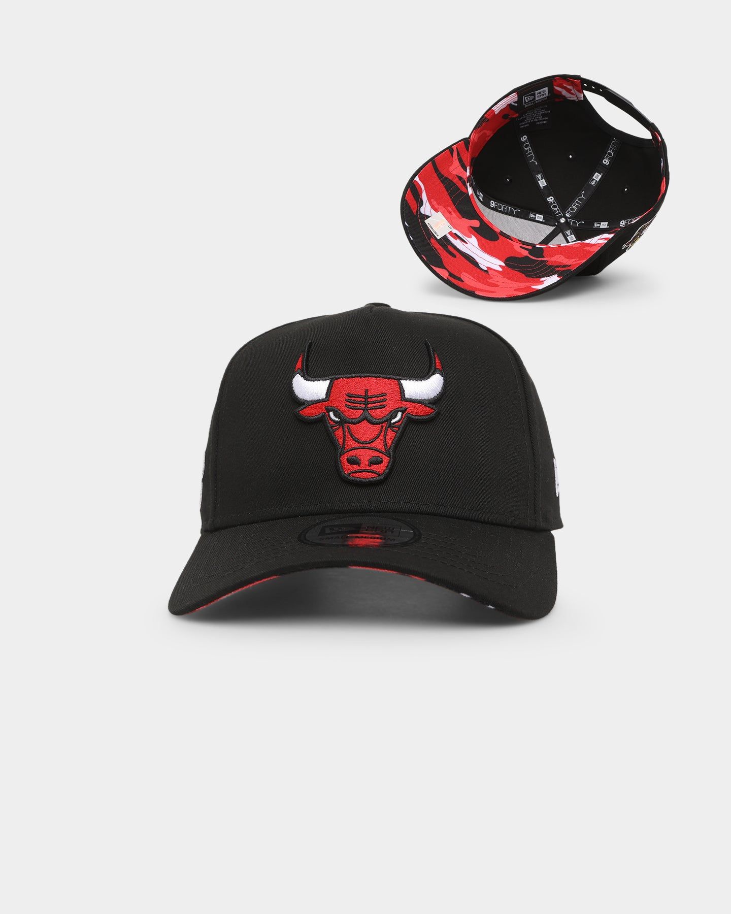 New Era Chicago Bulls 'Camo Underbrim' 9FORTY K-Frame Snapback Black sold by Culture Kings
