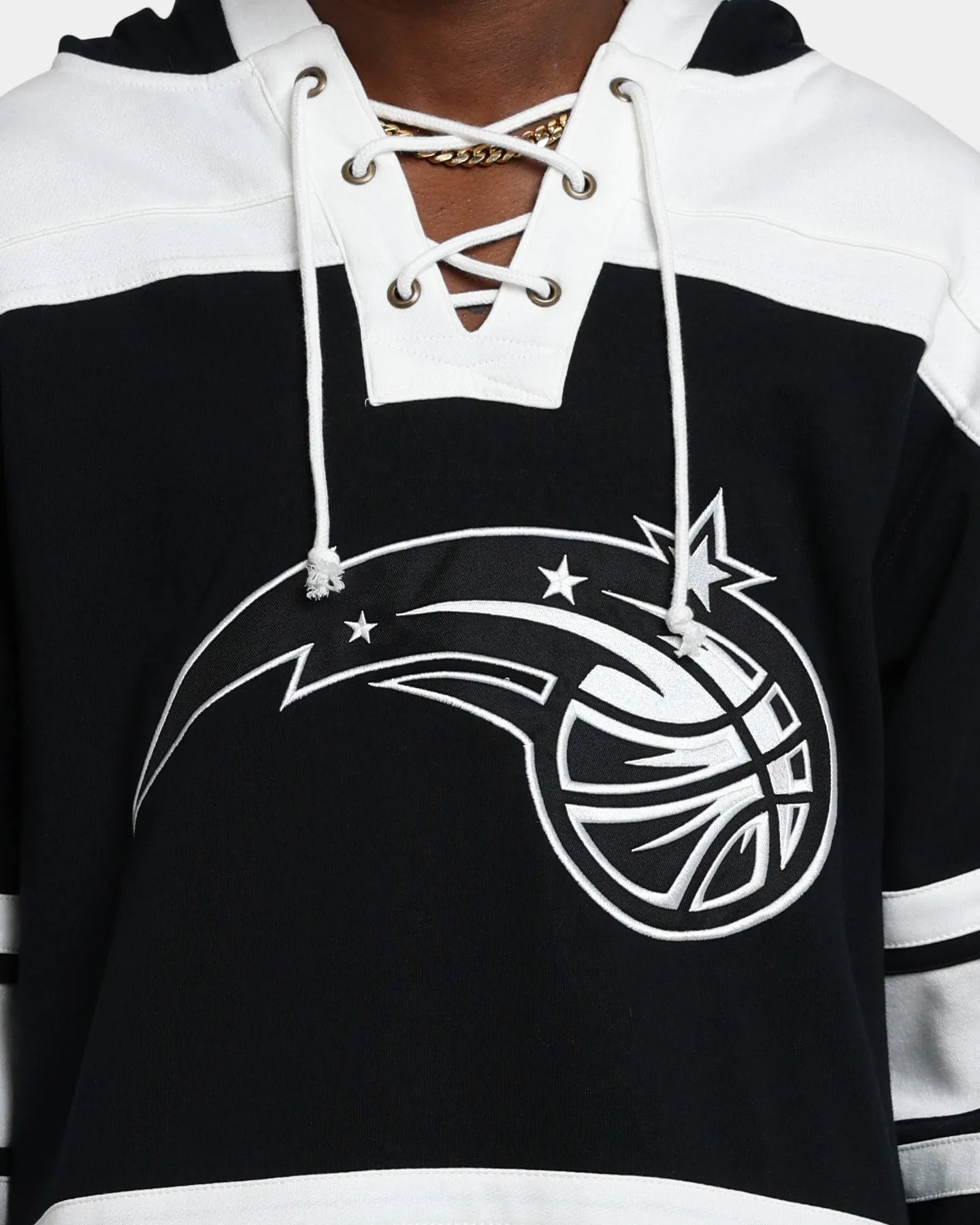 47 Brand Orlando Magic Superior Lacer Hoodie Jet Black sold by Culture Kings product image thumbnail 3