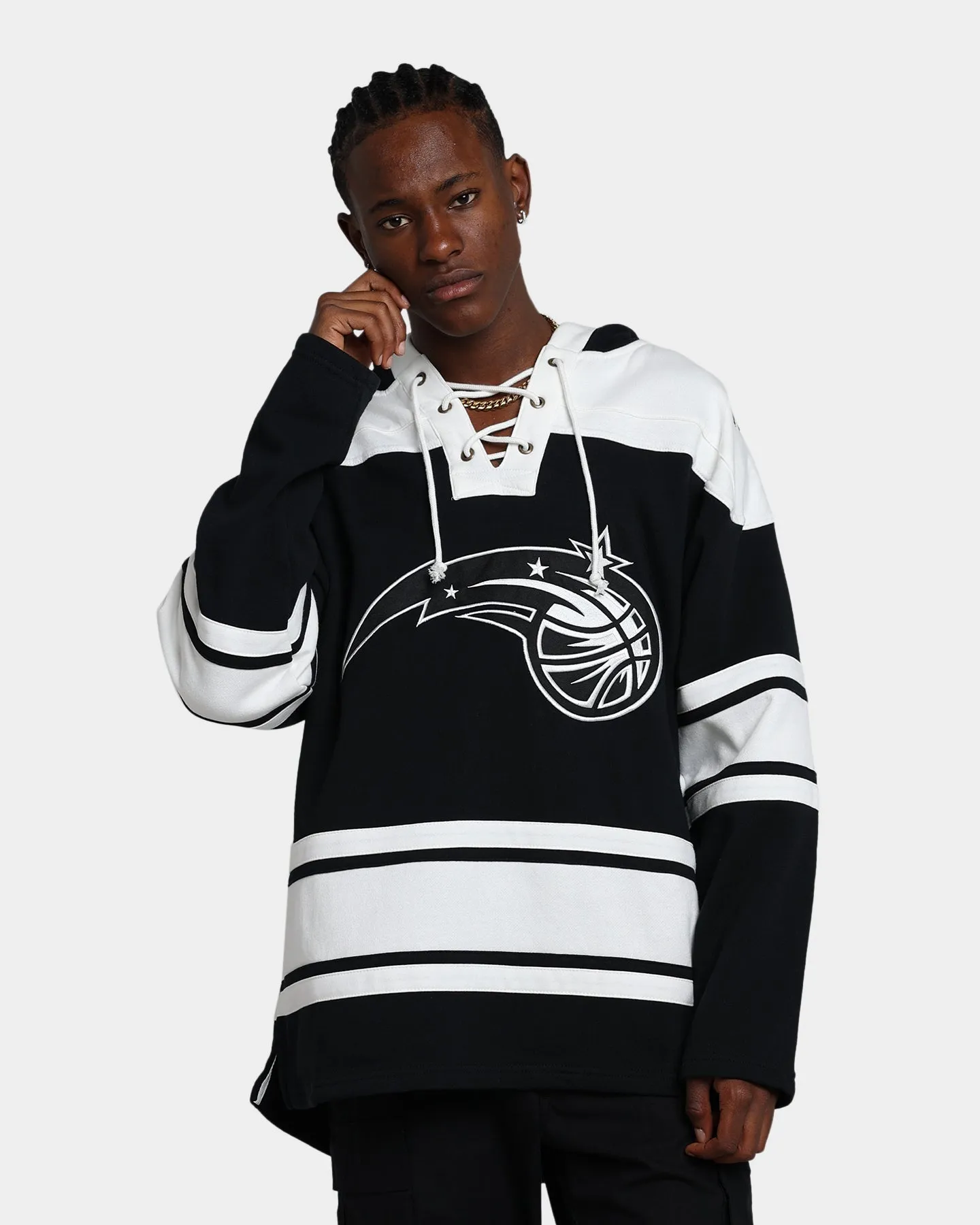 47 Brand Orlando Magic Superior Lacer Hoodie Jet Black sold by Culture Kings