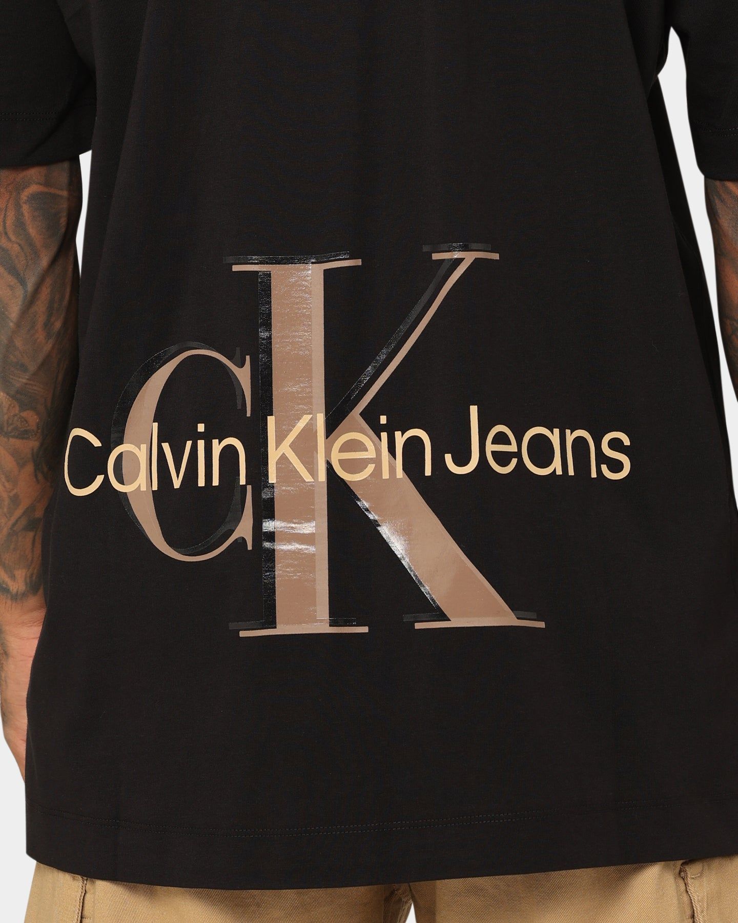 Calvin Klein Archival Monologo T-Shirt Ck Black sold by Culture Kings product image thumbnail 5