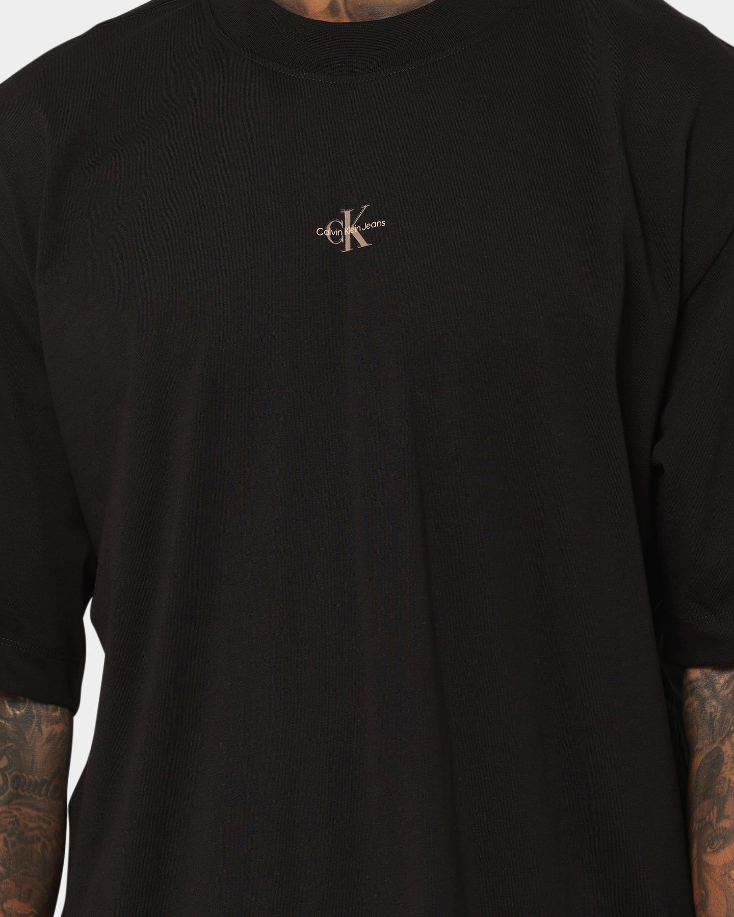 Calvin Klein Archival Monologo T-Shirt Ck Black sold by Culture Kings product image thumbnail 4