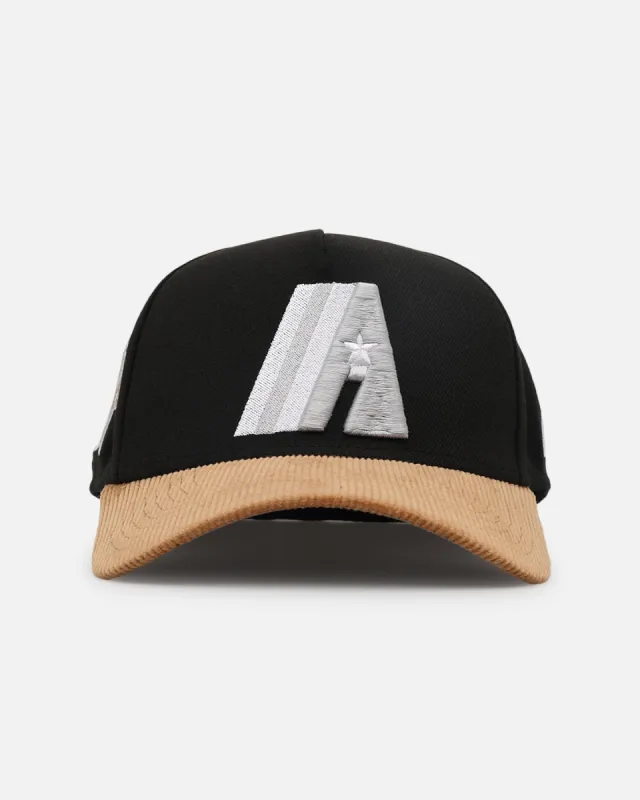 New Era Houston Astros 'Black Wheat' 39THIRTY A-Frame Stretch Fit Black/Wheat sold by Culture Kings