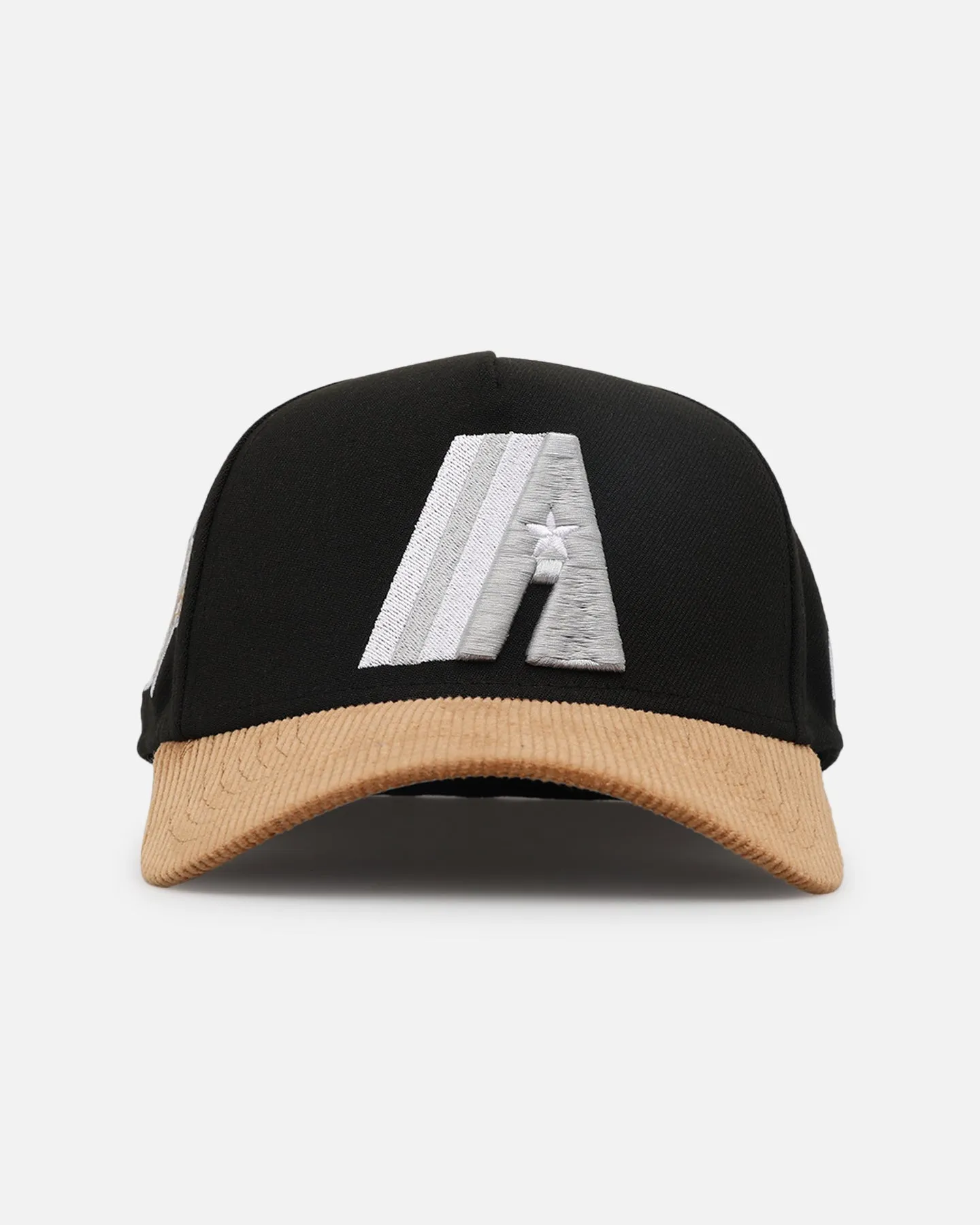 New Era Houston Astros 'Black Wheat' 39THIRTY A-Frame Stretch Fit Black/Wheat sold by Culture Kings