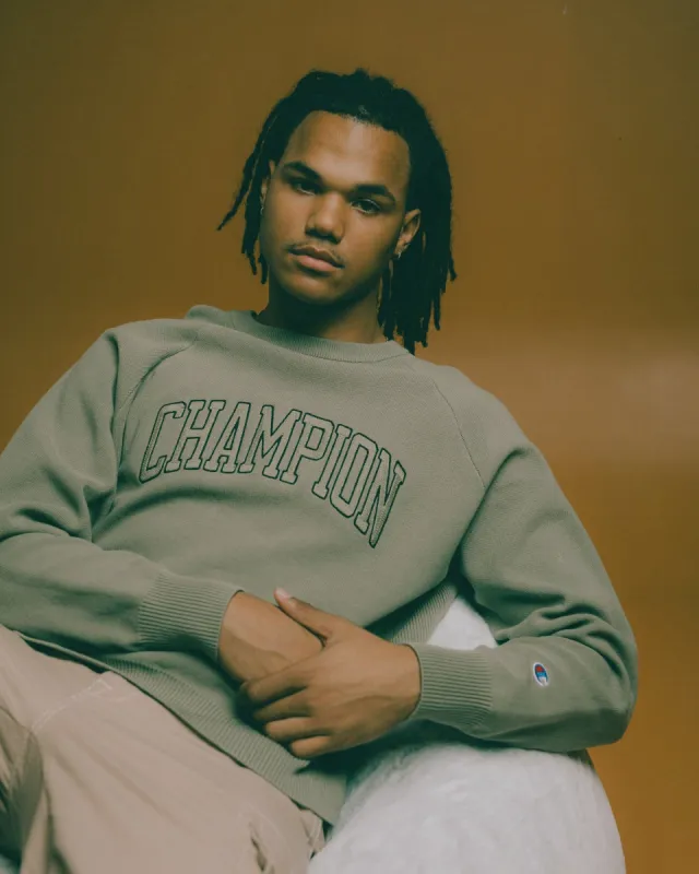 Champion LFS Knitted Crewneck Wuhoo sold by Culture Kings