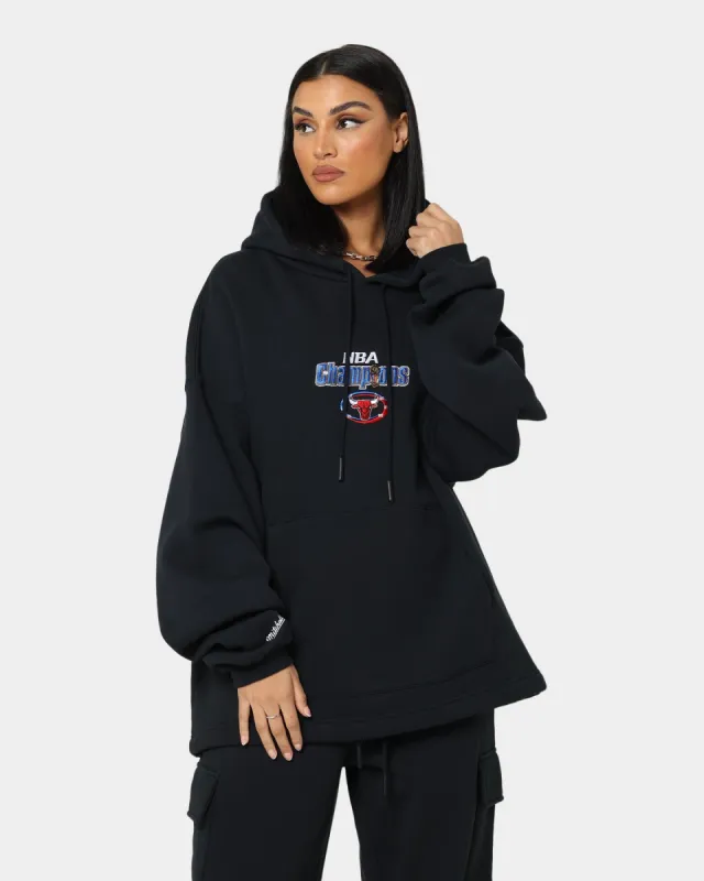 Mitchell & Ness Chicago Bulls Anniversary Hoodie Faded Black sold by Culture Kings