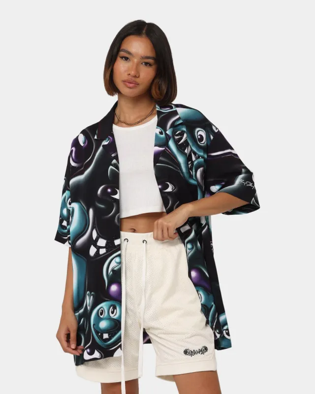 Carré X Kenny Scharf Blablob Button Up Shirt Black made by Culture Kings