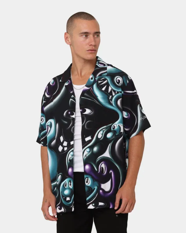 Carré X Kenny Scharf Blablob Button Up Shirt Black sold by Culture Kings