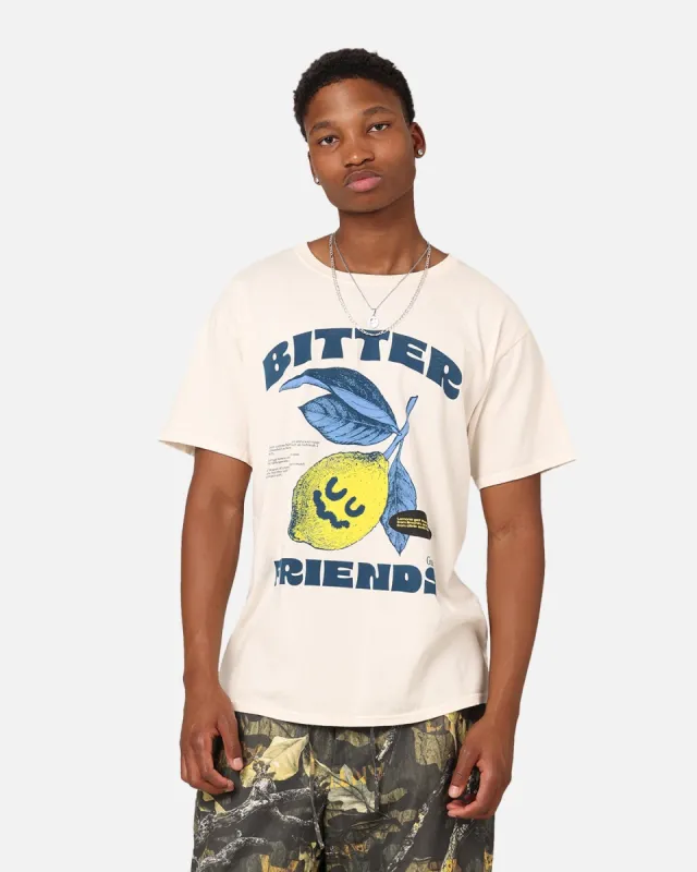 Goat Crew Bitter Friends T-Shirt Off White sold by Culture Kings