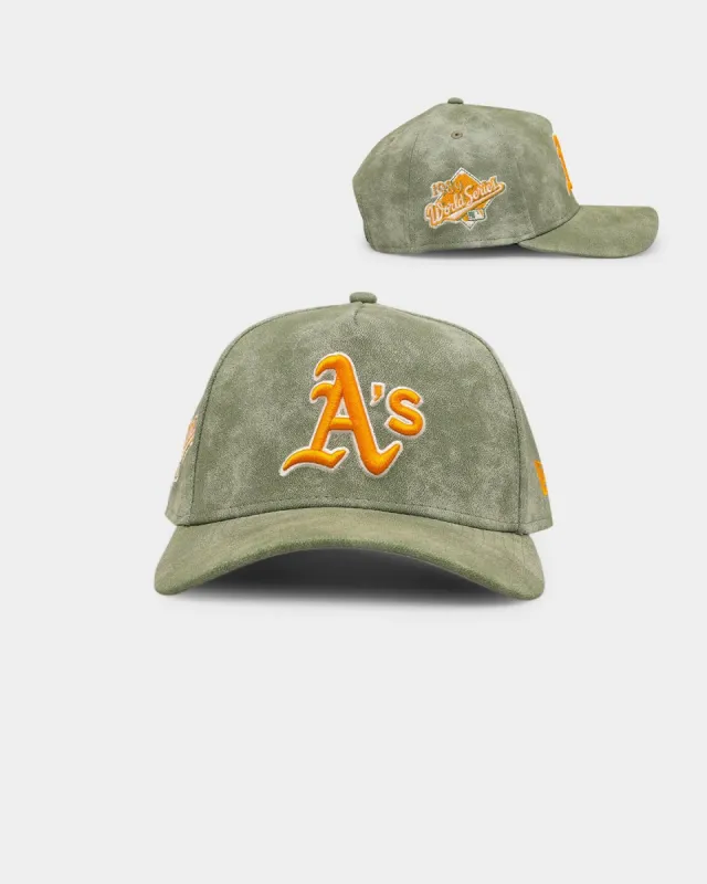 New Era Oakland Athletics 'Vintage Green' 9FORTY A-Frame Snapback Vintage Green sold by Culture Kings