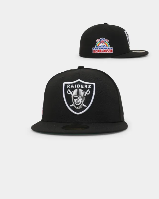 New Era Oakland Raiders 'Pro Bowl' 59FIFTY Fitted Black sold by Culture Kings