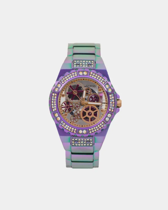 Guess Mainline Reveal Iridescent Watch Iridescent made by Culture Kings