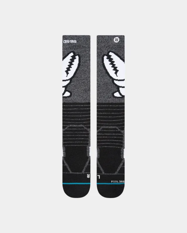Stance Crab Grabber Socks Black made by Culture Kings