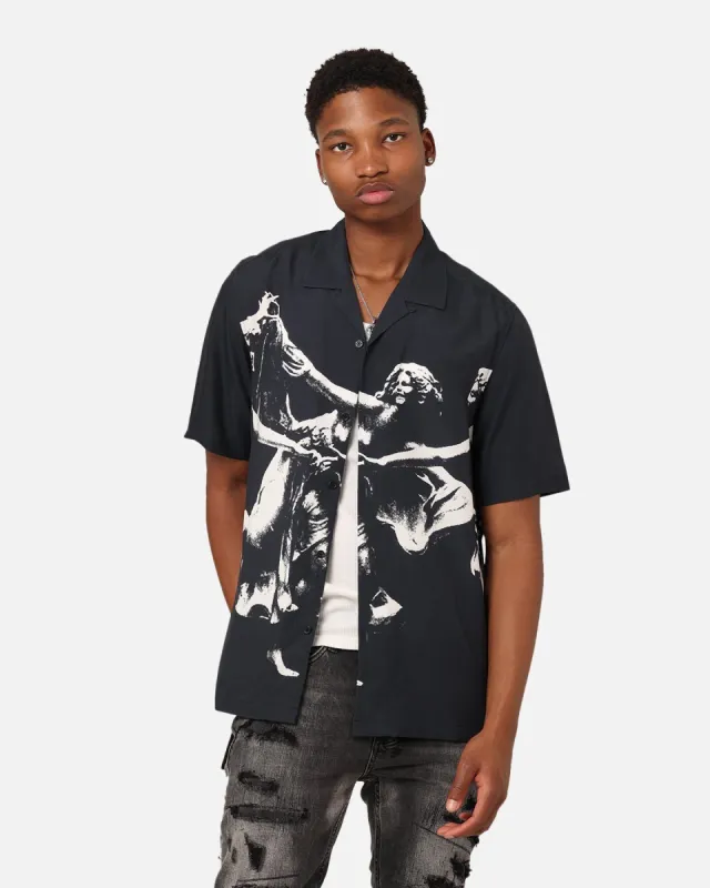 Ksubi Dancers Resort Short Sleeve Shirt Black sold by Culture Kings