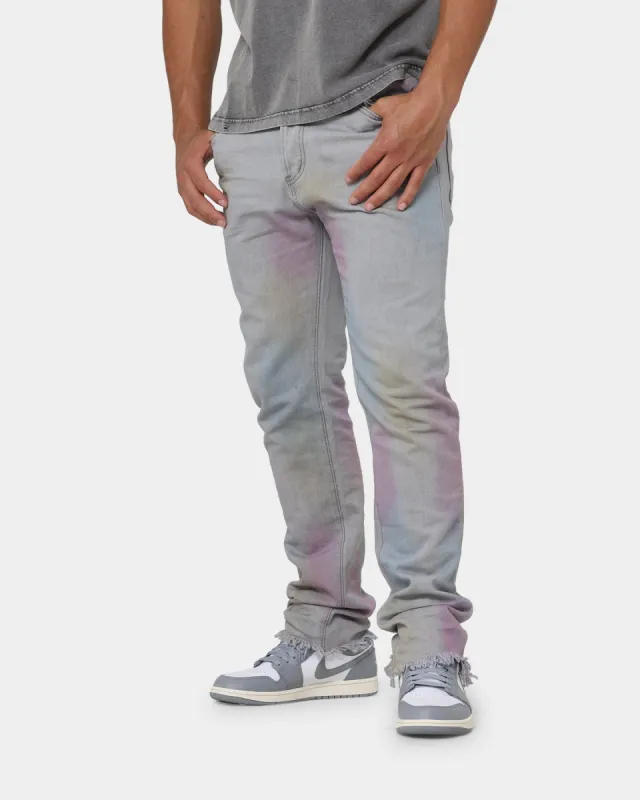 MNML D444 Colour Denim Jeans Purple made by MNML