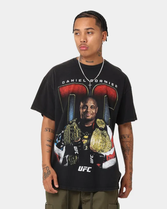 Goat Crew X UFC Daniel Cormier Vintage T-Shirt Black Wash sold by Culture Kings
