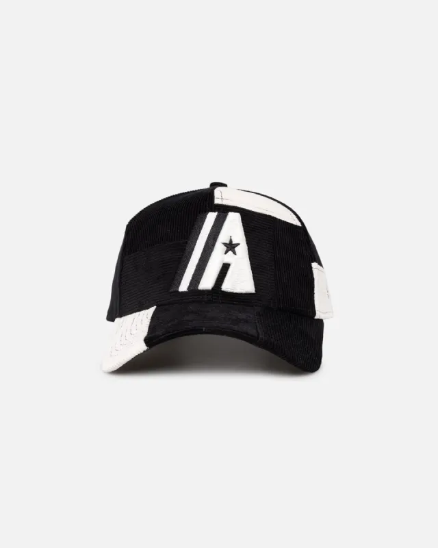 New Era Houston Astros 'Patchwork Corduroy' 9FORTY A-Frame Snapback Black/Cream sold by Culture Kings