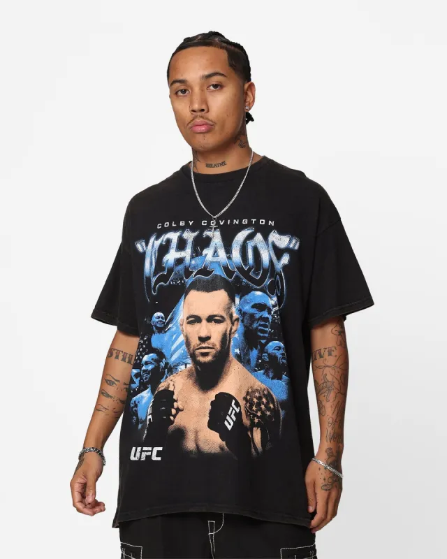 Goat Crew X UFC Colby Covington Vintage T-Shirt Black Wash sold by Culture Kings