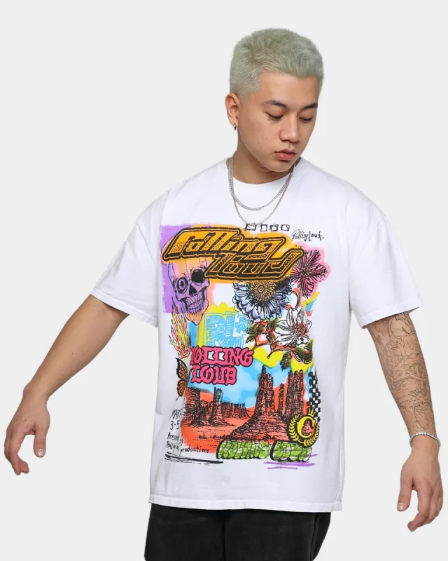 Rolling Loud Rolling Loud Scrapbook T-Shirt White sold by Culture Kings