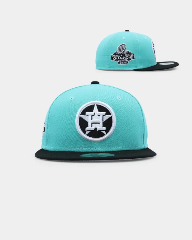 New Era Houston Astros 'Cool Mint' 2-Tone 59FIFTY Fitted Mint/Black sold by Culture Kings