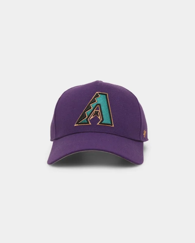 47 Brand Arizona Diamondbacks Cooperstown Retro Logo 47 MVP DT Snapback Purple sold by Culture Kings