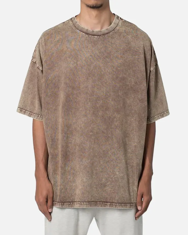 MNML Washed Acid T-Shirt Brown sold by Culture Kings