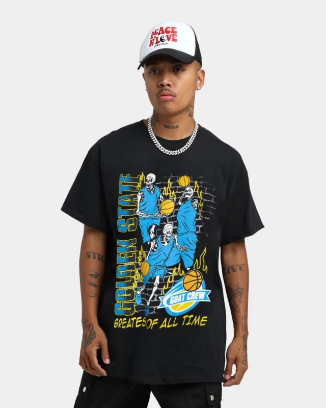 Goat Crew Golden Finals Vintage T-Shirt Washed Black sold by Culture Kings