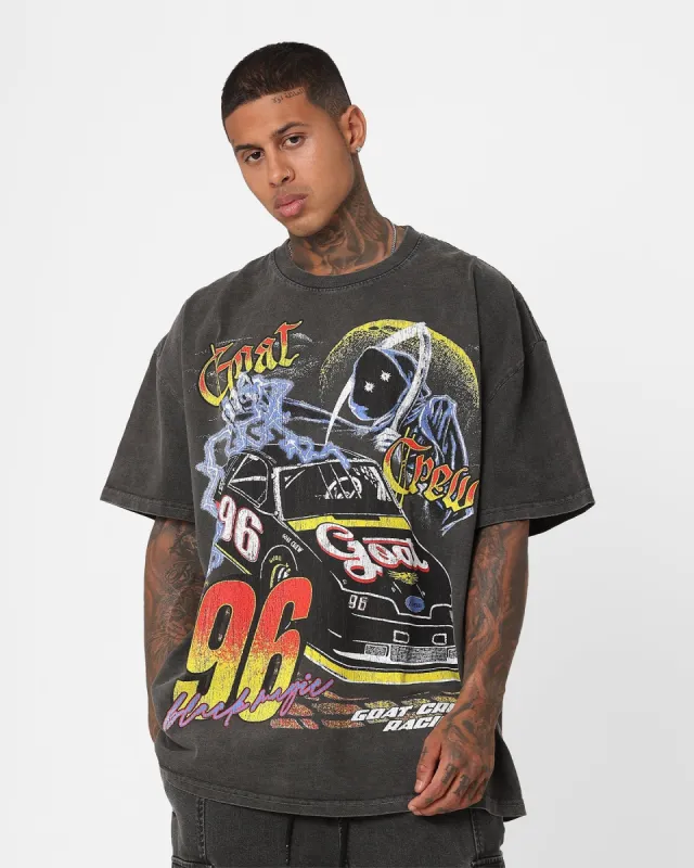 Goat Crew Black Magic #96 Heavyweight Vintage T-Shirt Black Wash sold by Culture Kings