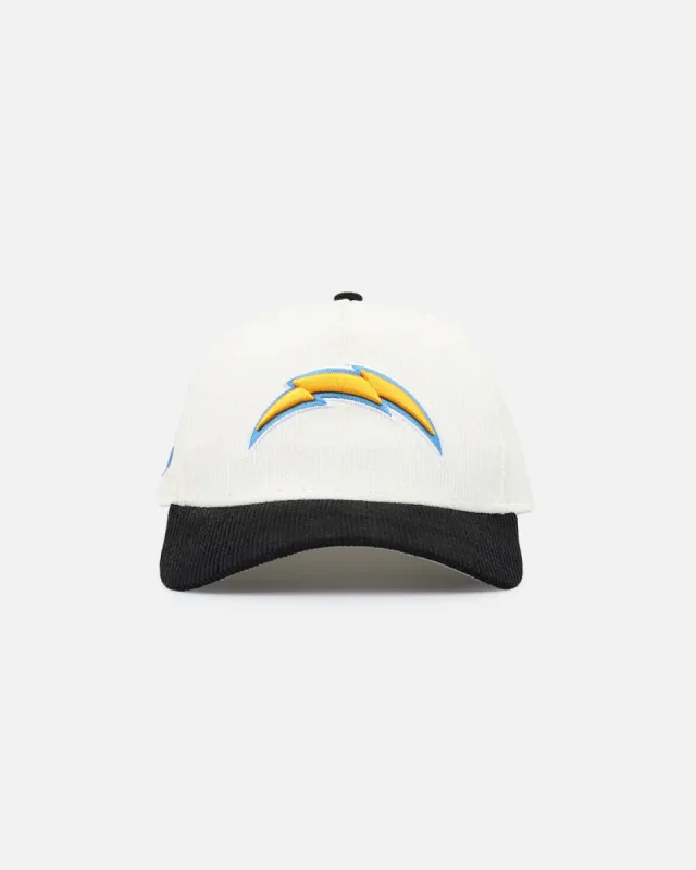 New Era Los Angeles Chargers 'NFL 2-Tone Corduroy' 9FORTY A-Frame Snapback Chrome/Black sold by Culture Kings