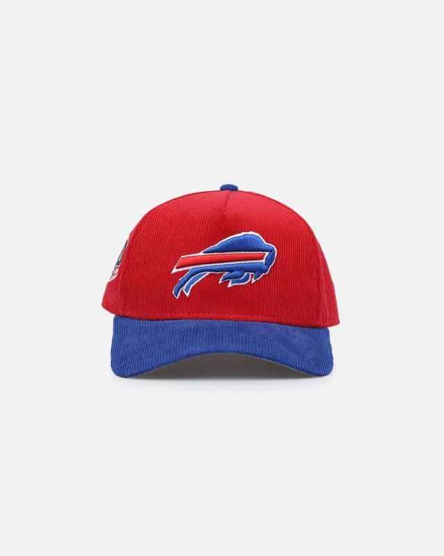 New Era Buffalo Bills 'NFL 2-Tone Corduroy' 9FORTY A-Frame Snapback Red/Royal sold by Culture Kings