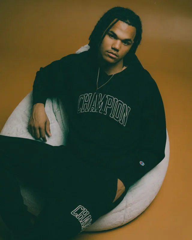 Champion LFS Knitted Crewneck Black sold by Culture Kings