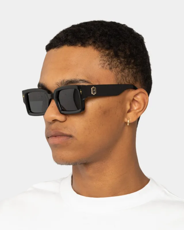 James Oro Black Icon Sunglasses Black sold by Culture Kings