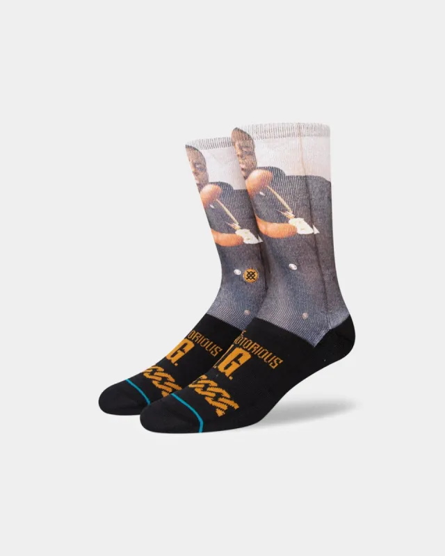 Stance The King Of NY Socks Black sold by Culture Kings