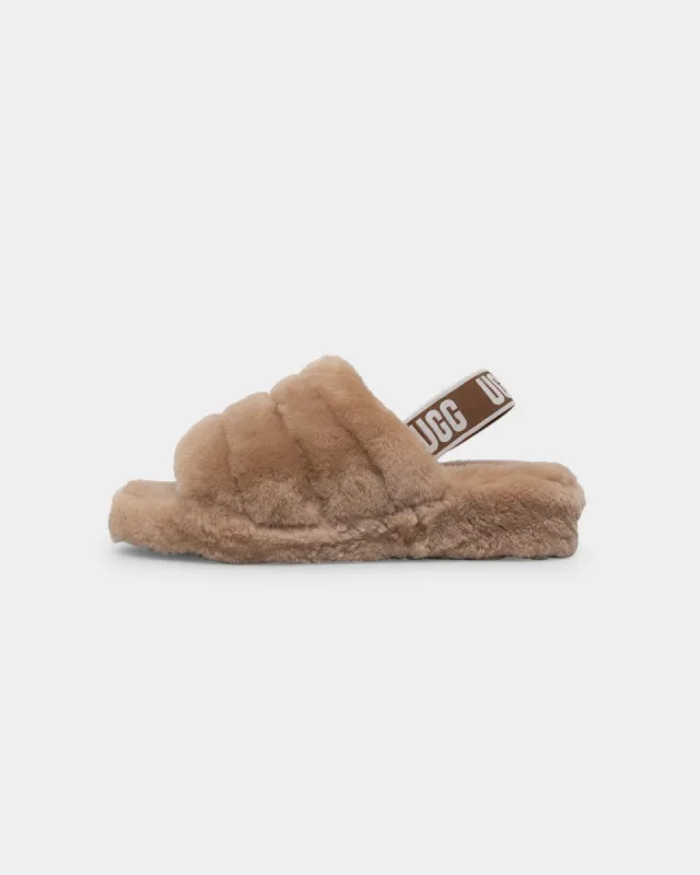 Ugg Boots Women's Fluff Yeah Slide Chestnut sold by Culture Kings