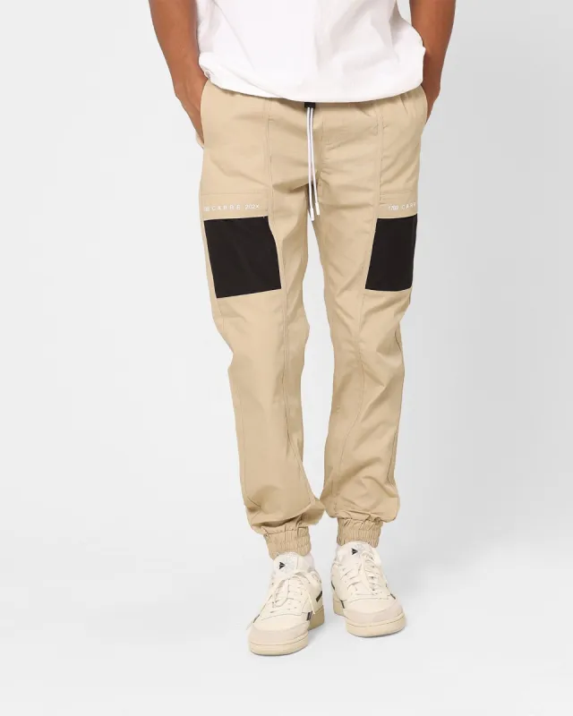 Carre 202X Cargo Joggers Dark Tan sold by Culture Kings