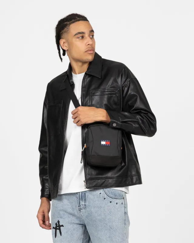 Tommy Jeans Function Reporter Bag Black sold by Culture Kings