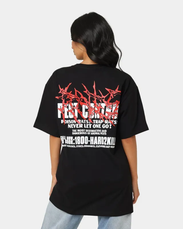 Rats Get Fat Pest Control T-Shirt Black sold by Culture Kings