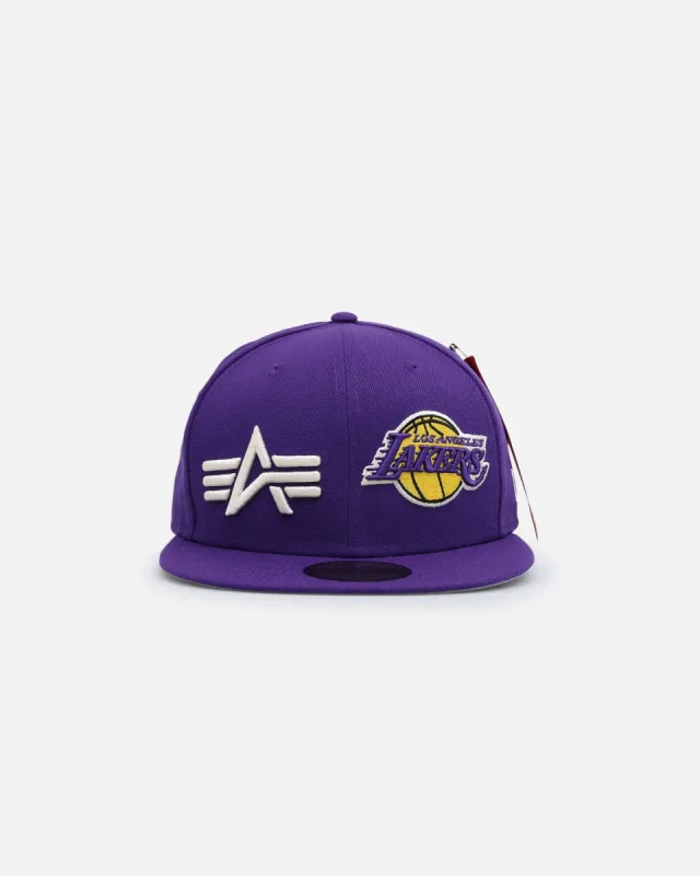 New Era X Alpha Industries Los Angeles Lakers 59FIFTY Fitted OTC sold by Culture Kings