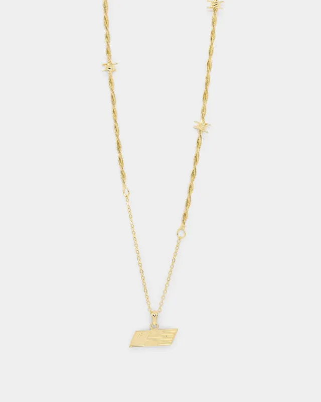 Honor The Gift Sport Necklace Gold sold by Culture Kings