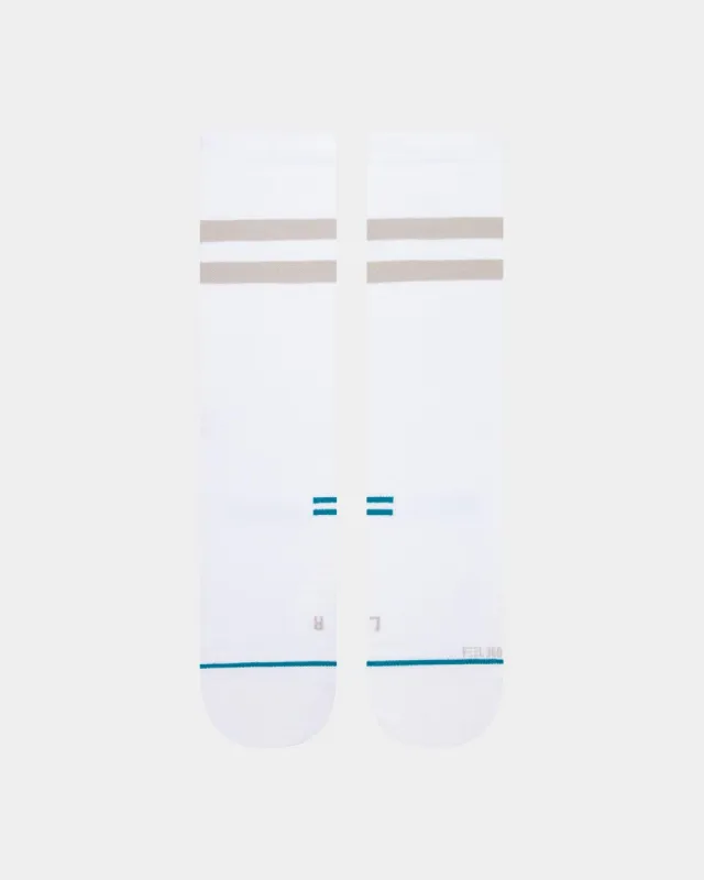 Stance Franchise UL Crewcut Socks White sold by Culture Kings
