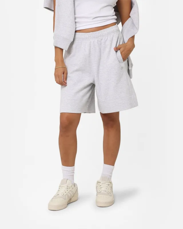 Adidas Women's Essentials Shorts Light Grey Heat sold by Culture Kings