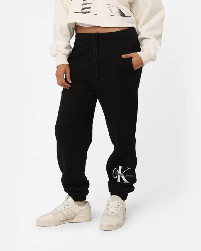 Calvin Klein Women's Archival Monologo Jog Pants Black sold by Culture Kings