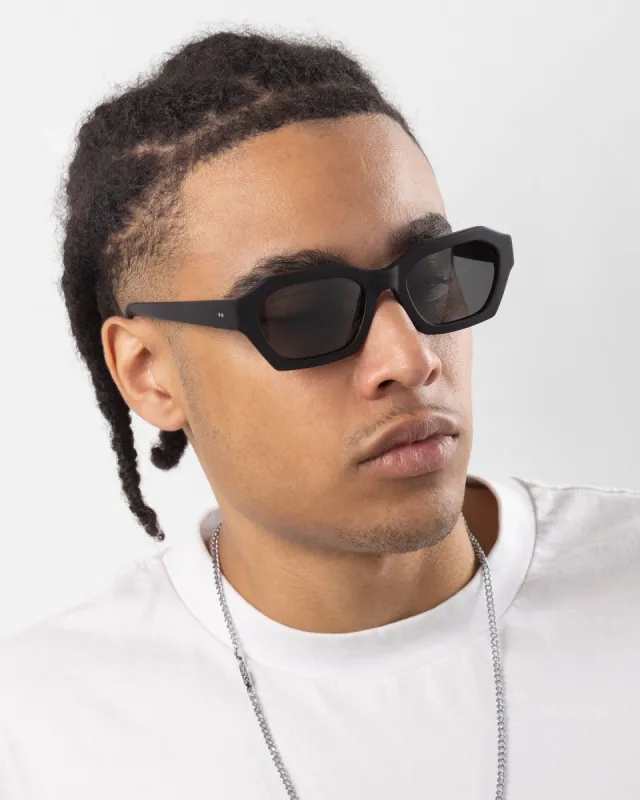 Sito Kinetic Sunglasses Matte Black/Iron Grey Polarised sold by Culture Kings