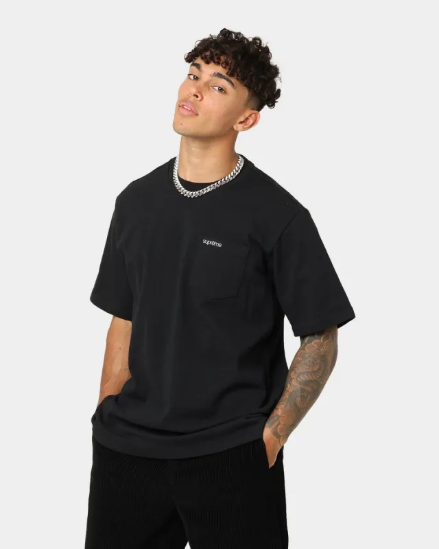 Supreme Pocket T-Shirt Black sold by Culture Kings