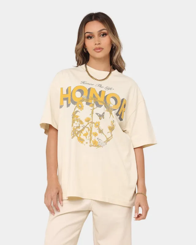 Honor The Gift Honor Peace T-Shirt Cream sold by Culture Kings