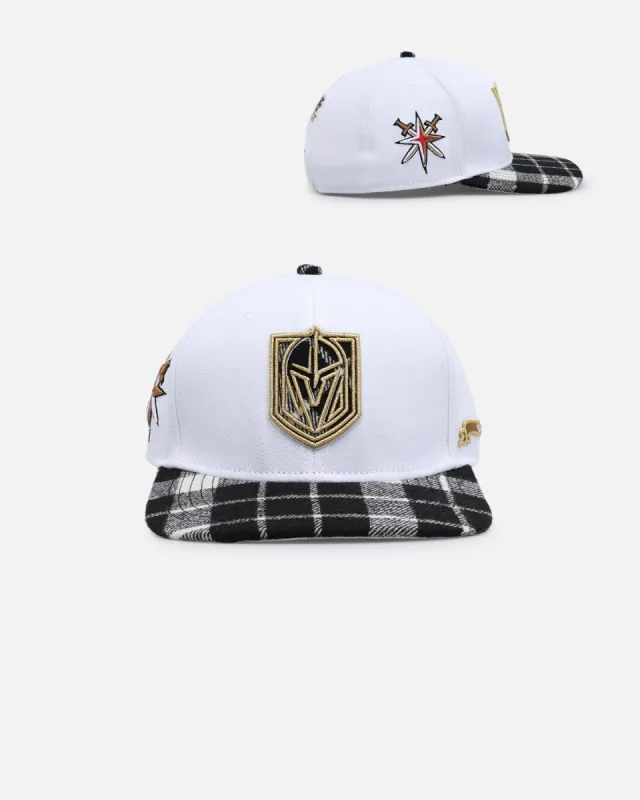 Pro Standard Vegas Golden Knights Pro Prep Plaid Snapback Black sold by Culture Kings
