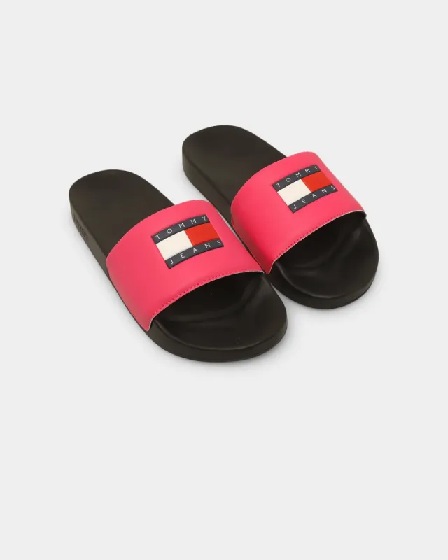 Tommy Jeans Women's Print Pool Slide Jewel Pink sold by Culture Kings