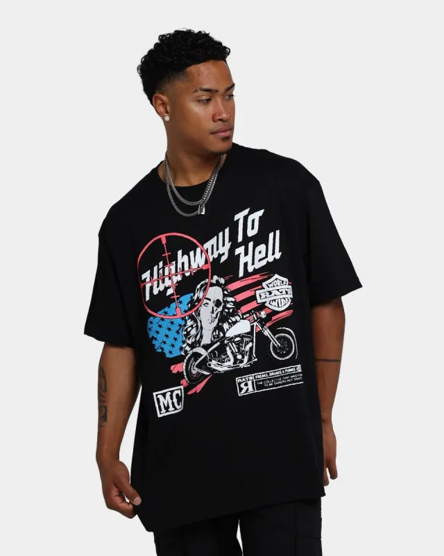 Rats Get Fat Highway To Hell T-Shirt Black sold by Culture Kings
