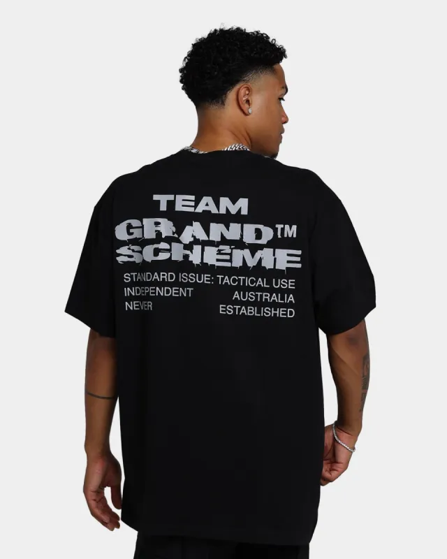 Grand Scheme Team T-Shirt Black sold by Culture Kings