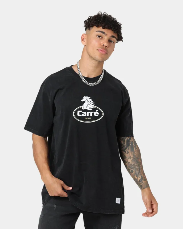 Carre Gasoline T-Shirt Black Wash sold by Culture Kings